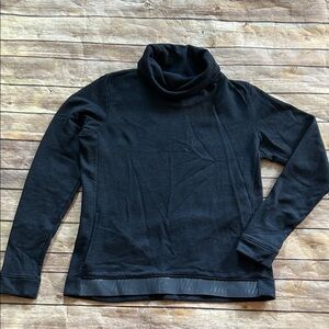 Nike Women's Blue Cowl Neck Sweater